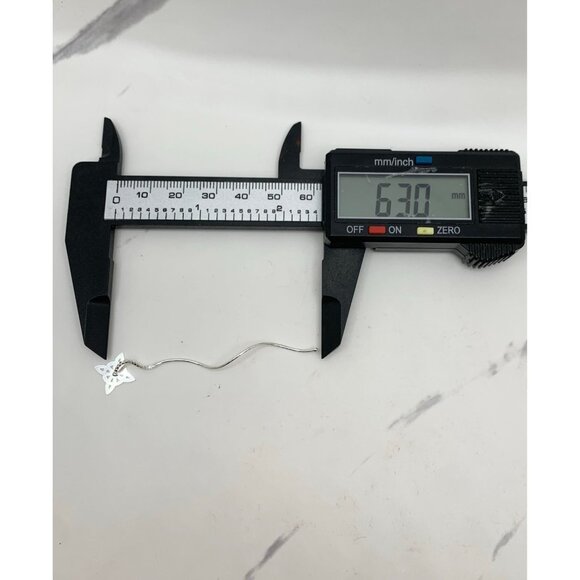 ❤️ 925 Sterling Silver earrings Saint Benedict threaders - San Benito aretes - Picture 6 of 7